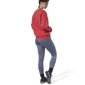 Reebok Workout Ready High-Rise Tights Damen - Grau - DE 213-YKC